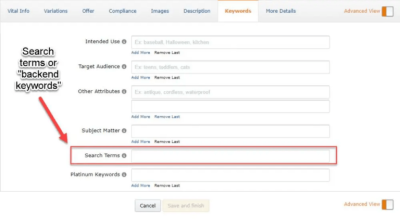 Understanding the Optimal Length for Amazon Backend Keywords