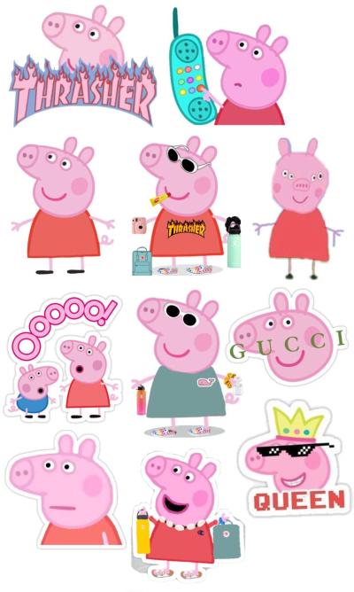 Draw VSCO Peppa Pig for Creative Fun