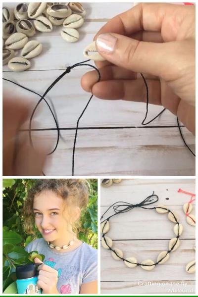 How to Make VSCO Beach Necklaces