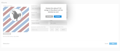 How to Delete a Draft Album on Bandcamp