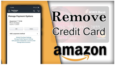 How to Remove a Card from Amazon