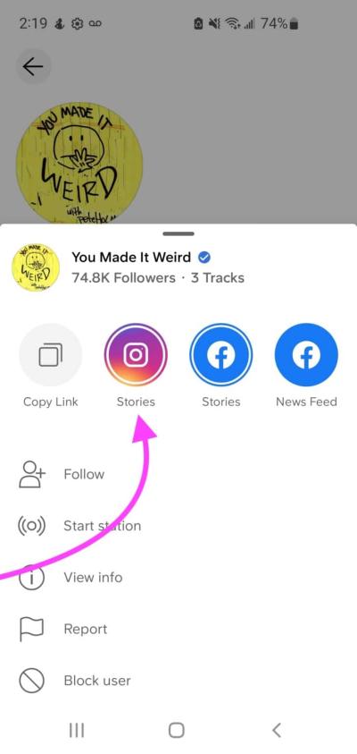 How to Post SoundCloud Songs to Instagram Stories