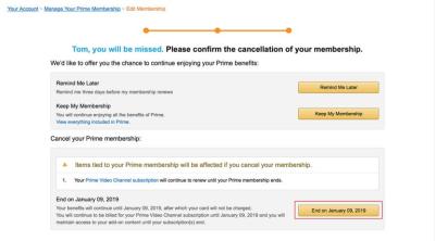 How to Delete Your Amazon Prime Membership
