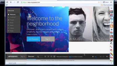 Discovering Your Old MySpace Page Viewer