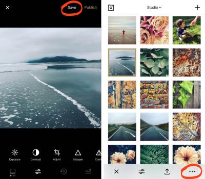 How to Find Uploaded VSCO Pics on Your Phone
