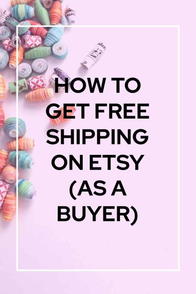 Free Shipping on Etsy Tips