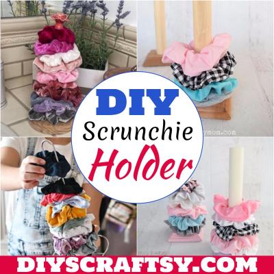 How to Make a VSCO Scrunchie Holder