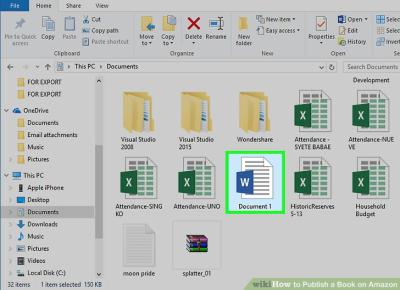 How to Publish a Book on Amazon