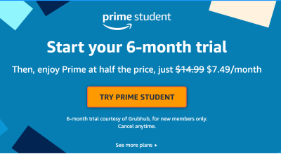 How Much Does Amazon Prime Cost for Students