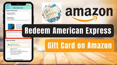How to Use an Amex Gift Card on Amazon