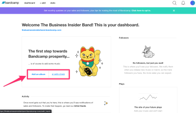 How to Change Your Bandcamp Album to Name Your Price