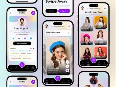 I will develop dating app like Tinder POF Grindr HER BLK Bumble Dating Website OKCupid