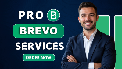 I will design Brevo automation, Brevo landing page, and Brevo email marketing template