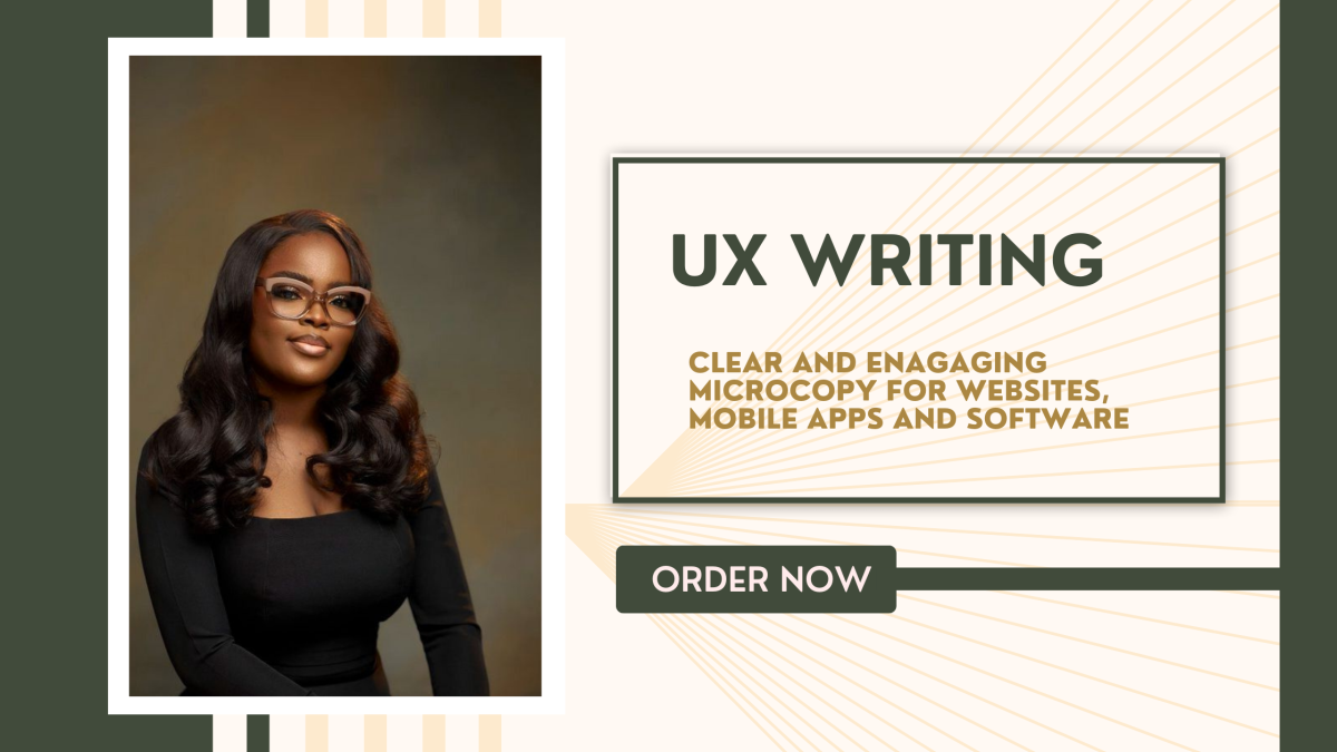 I will UX writing microcopy content writing for apps and websites