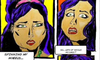 draw create and illustrate your comic or manga based on your script or idea
