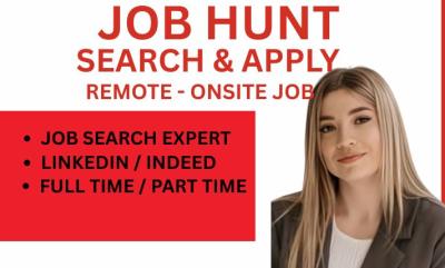 I Will Search and Apply Jobs, Reverse Recruiter for Remote Job, USAJOBS Job Application