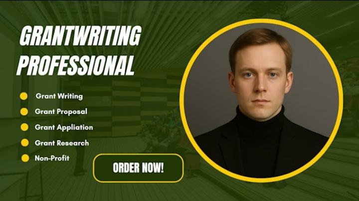 I Will Do Grant Proposal Writing, Grant Application, and Research for Non-Profit Business