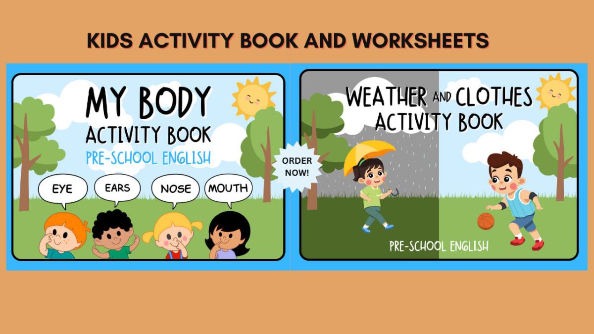 I will design kids worksheet, activity book, workbook, coloring book for amazon kdp