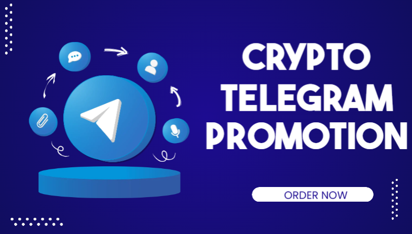 I will grow crypto telegram promotion, crypto telegram marketing, telegram subscribers