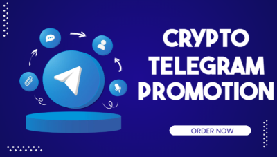 I will grow crypto telegram promotion, crypto telegram marketing, telegram subscribers