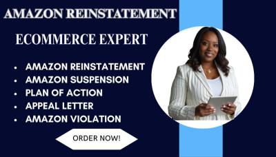 I Will Do Amazon Reinstatement Plan of Action & Amazon Suspension Appeal Letter