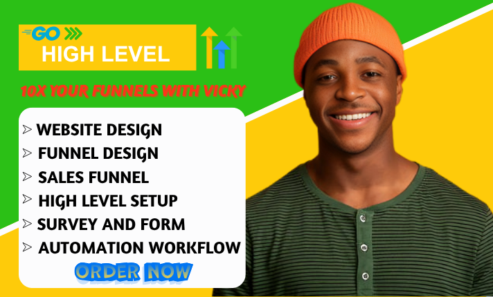 I will be your GoHighLevel Expert for Go High Level Website and Sales Funnel Automation
