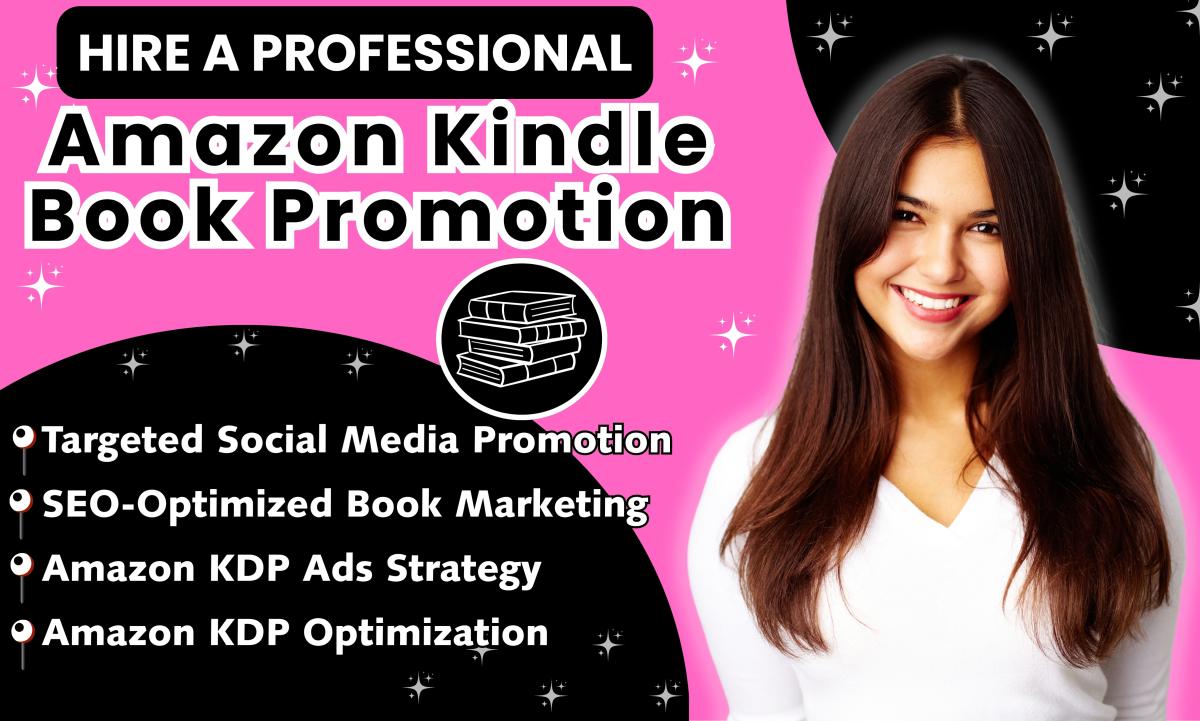 I will do Amazon Kindle Ebook Promotion, Ebook, Book Marketing for Children Books KDP