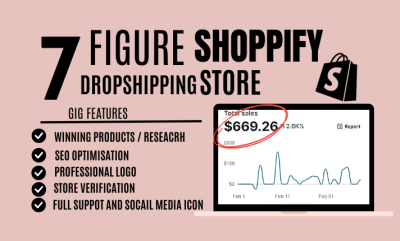 I will build Shopify dropshipping store website design and redesign