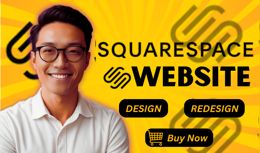I will build Squarespace website design Squarespace website redesign Squarespace