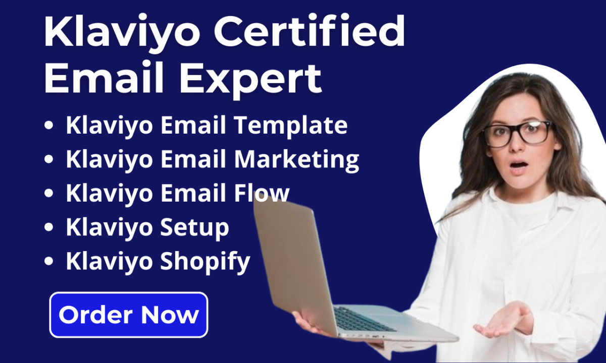 I Will Design Klaviyo Email Template, Klaviyo Email Marketing Flows, Klaviyo Shopify