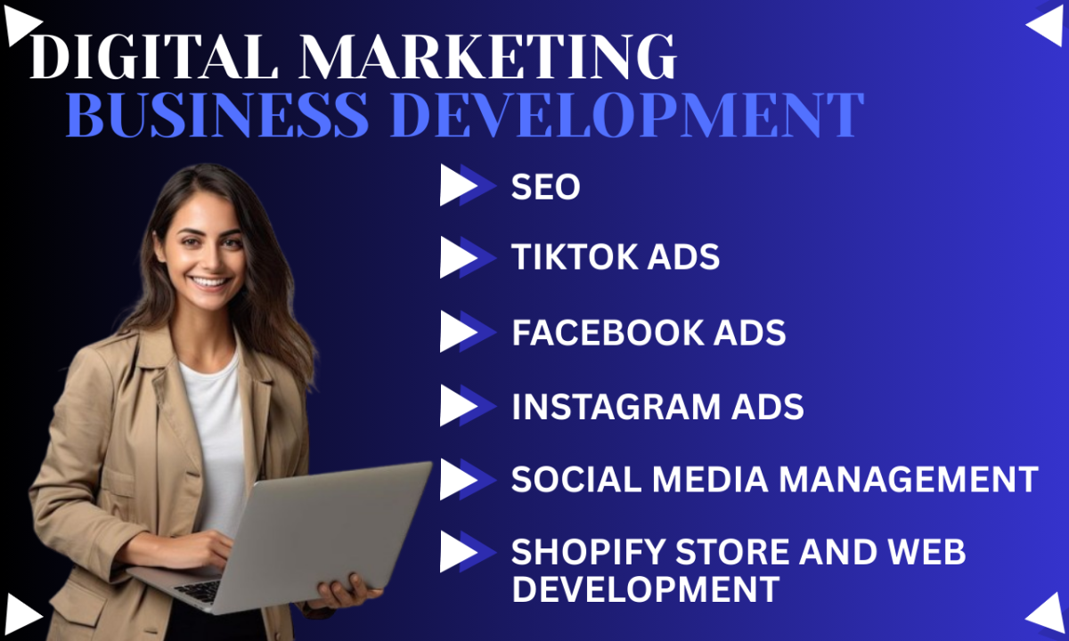 I Will Manage Your Digital Marketing, Facebook Ads & Social Media Management for Growth