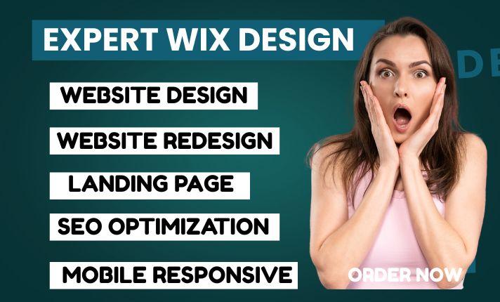 I Will Develop Wix Website Design, E-commerce Store & SEO Optimization