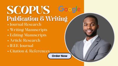 I Will Write and Publish Your Research Article in Top Scopus and Springer Journals