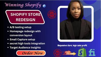 Revamp Your Shopify Store into a High Converting Sales Powerhouse