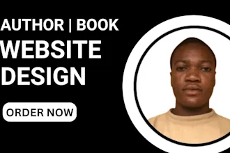 I will ebook website or author website book description and book funnels