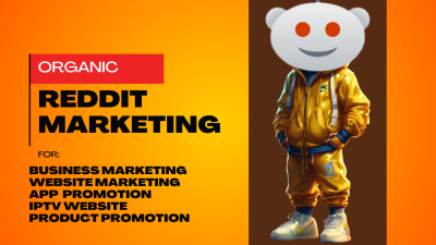 I will manage Reddit posts and comments to boost AI app, business IPTV, crypto website