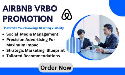 I will optimize your Airbnb marketing and VRBO listings for more bookings