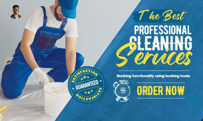 I will Booking Koala Website Cleaning Service Website with Booking Koala Booking Koala