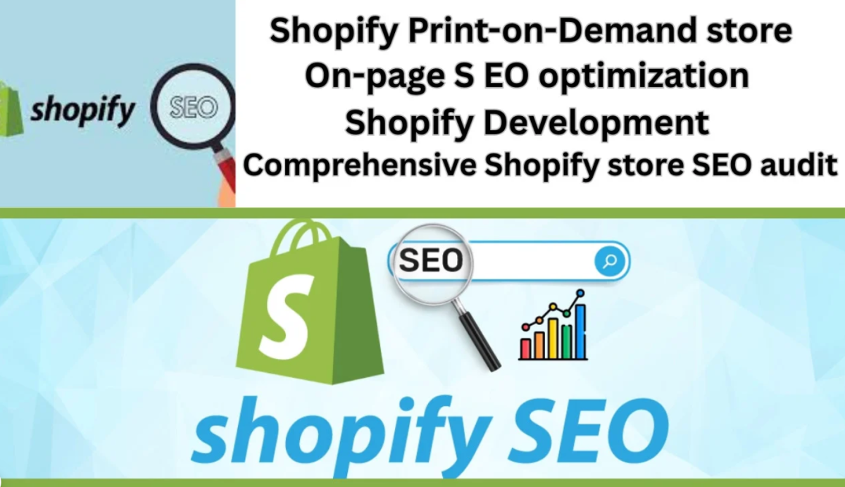 I will do complete SEO of Shopify store to increase sales for your Shopify print on demand store