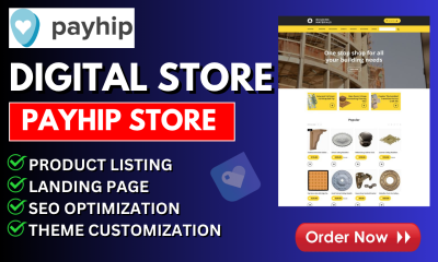I will setup and customize Payhip Store, Stan Store Beacon for Digital Product