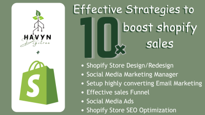 Boost Shopify Sales with Shopify Promotion, Shopify Marketing & Sales Funnel Strategies