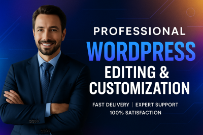 I will professionally fix, edit, customize, and update your WordPress website