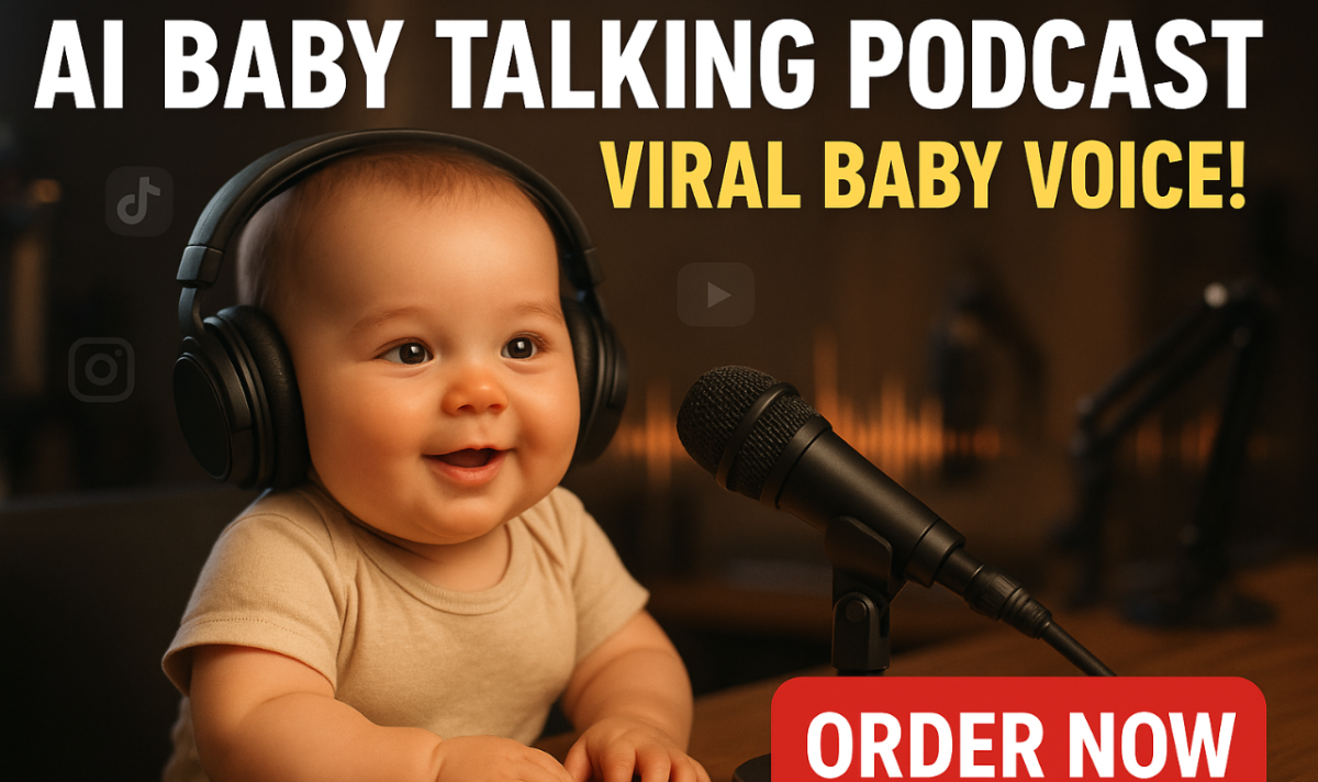 Create Baby Talking Podcast with Viral AI Baby Talking Podcast