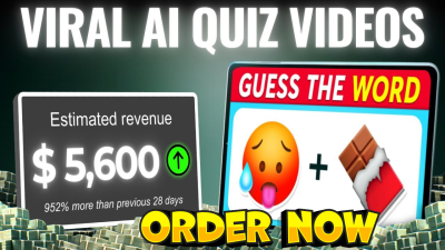 Create Custom Quiz Videos, Trivia Quiz Videos for YouTube, TikTok, Reels, Shorts