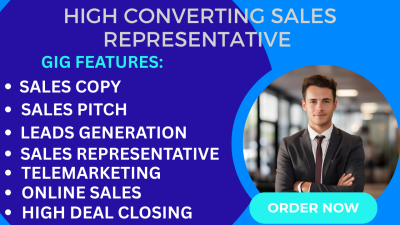 Be Your High Converting Cold Calling Sales Closer, Representative, and Salesperson