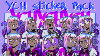 Design Stickers, Badges, Cartoon Characters, Labels, Patches, and Illustrations