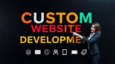 I Will Do Website Development, Build Custom Web Design as a Full Stack Developer