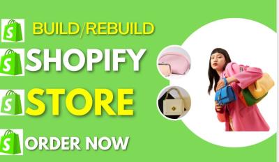 I Will Develop a Custom Shopify Store Tailored to Your Business