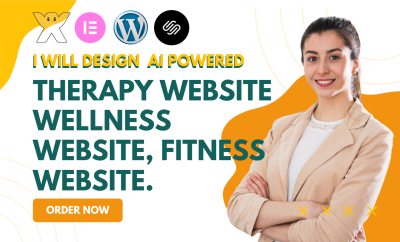 Design a Professional Therapy Website | Mental Health & Gym Website Expert