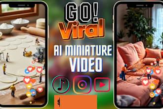 AI Miniature Video | AI Minichef | AI Miniworker | AI Health Video | AI Product